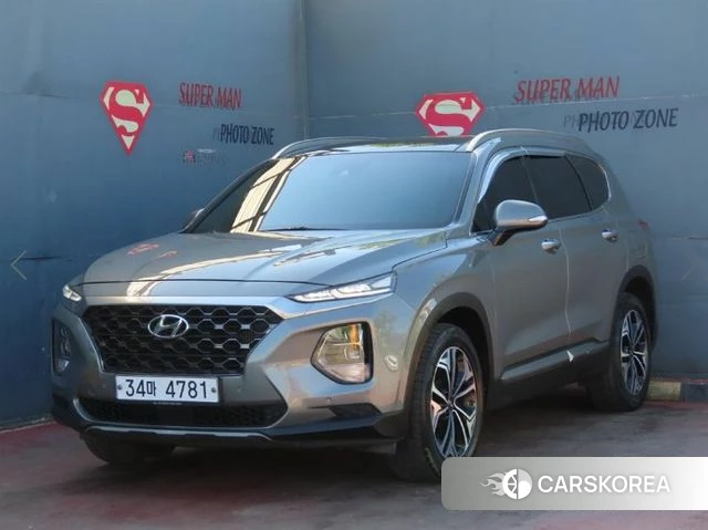 Hyundai Santa Fe TM 2018 Серый из Кореи