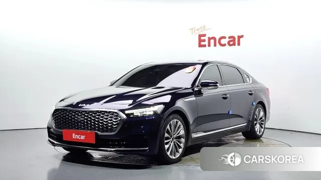 Kia The New K9 2nd generation 2021 Синий из Кореи