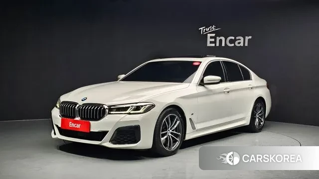 BMW 5 Series (G30) 2023 Белый из Кореи