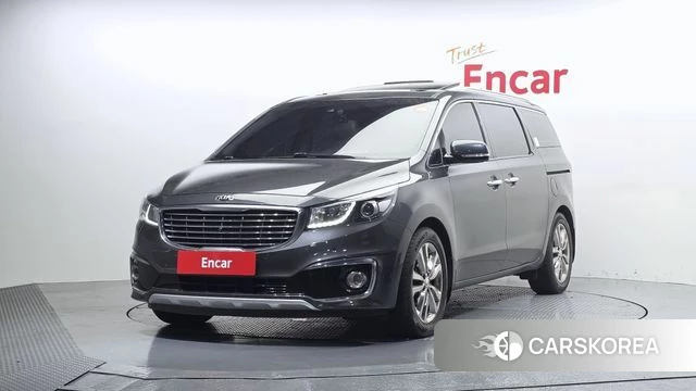 Kia All New Carnival 2018 Серый из Кореи