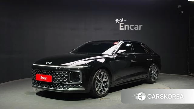 Hyundai Grandeur Hybrid (GN7) 2023 Черный из Кореи
