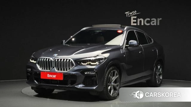 BMW X6 (G06) 2021 Серый из Кореи