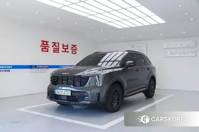 Kia The New Sorento 4th Generation 2024 Серый из Кореи