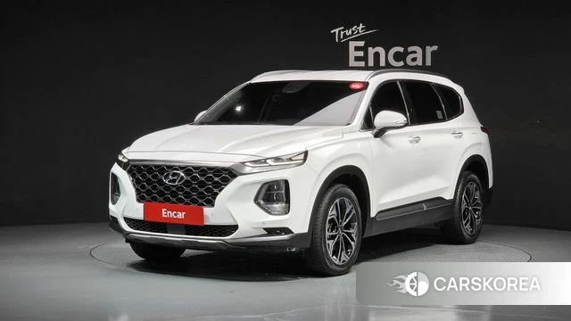 Hyundai Santa Fe TM 2018 Белый из Кореи