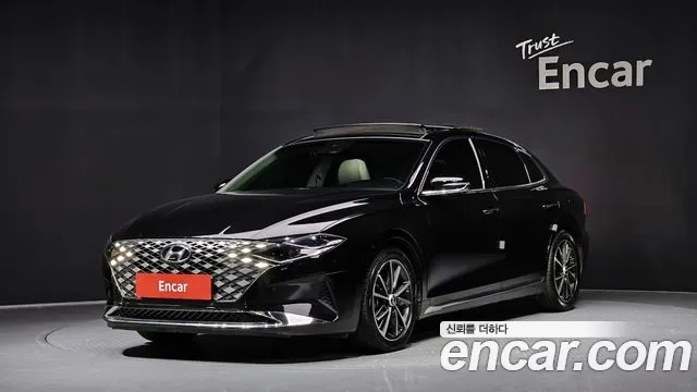 Hyundai The New Grandeur IG 2022 Черный из Кореи