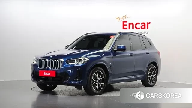BMW X3 (G01) 2022 Синий из Кореи