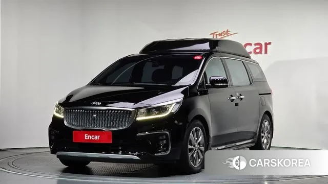 Kia The New Carnival 2018 Черный из Кореи