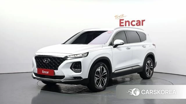 Hyundai Santa Fe TM 2018 Белый из Кореи