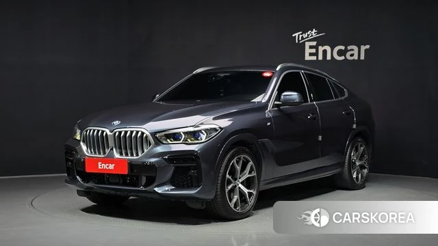 BMW X6 (G06) 2022 Серый из Кореи