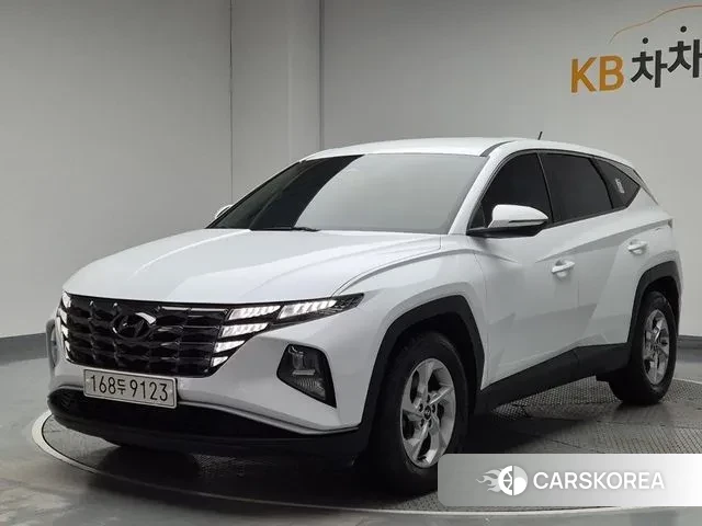 Hyundai Tucson (NX4) 2021 Белый из Кореи