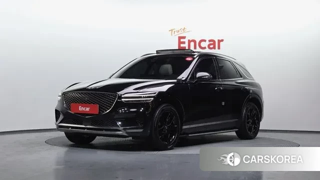 Genesis GV70 2021 Черный из Кореи