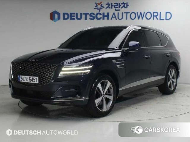 Genesis GV80 2021 Синий из Кореи