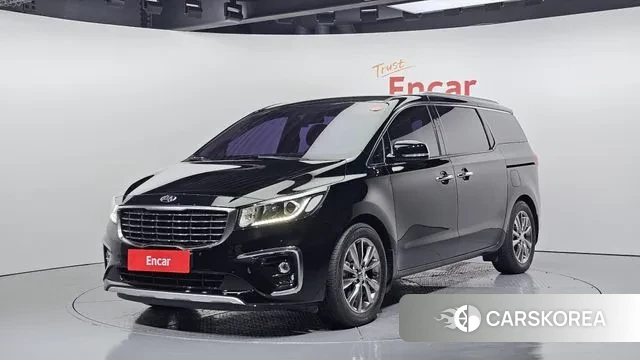 Kia The New Carnival 2019 Черный из Кореи