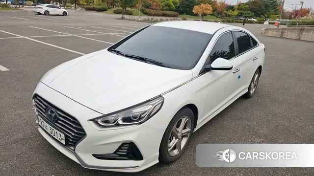 Hyundai Sonata New Rise 2019 Белый из Кореи
