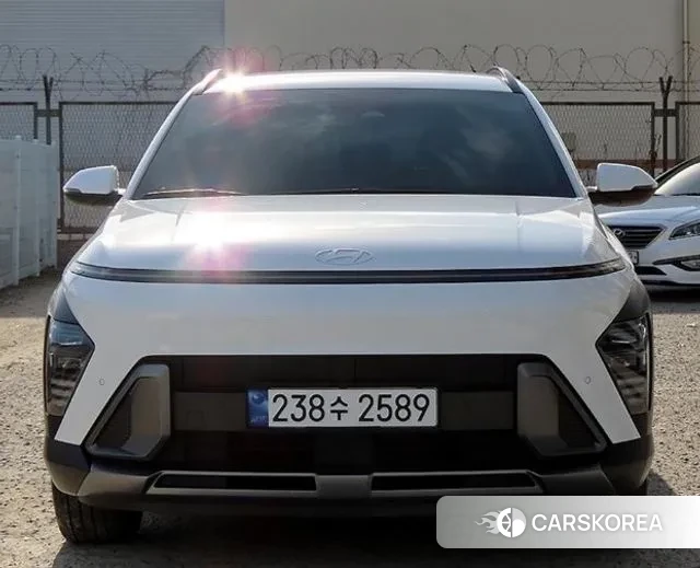 Hyundai Kona Hybrid (SX2) 2023 Белый из Кореи