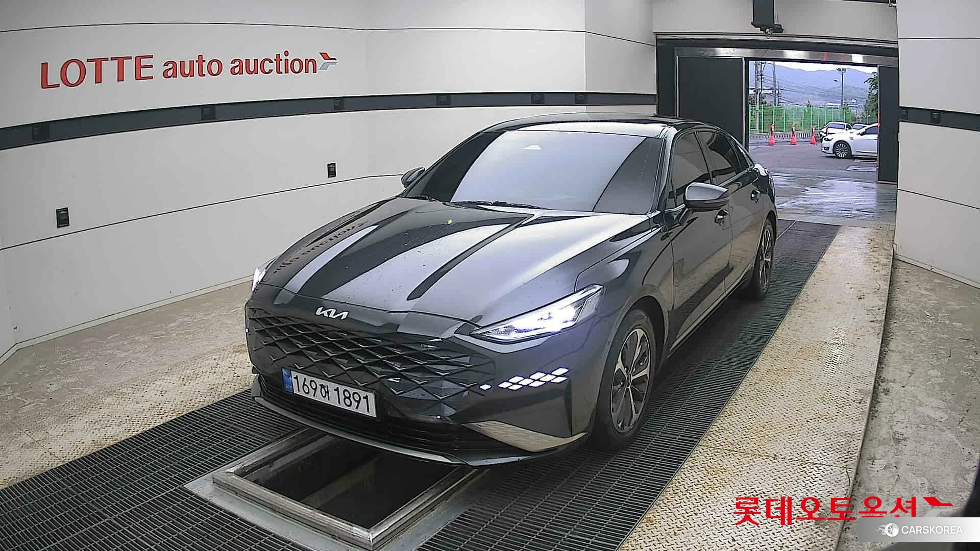 Kia K8 Hybrid 2022 Interstellagray из Кореи