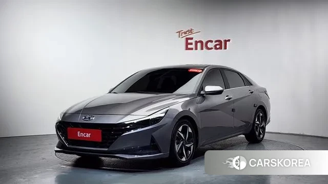 Hyundai Avante (CN7) 2020 Серебристо-серый из Кореи
