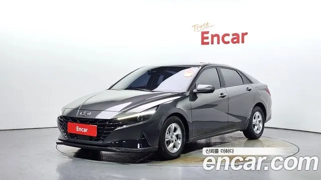 Hyundai Avante (CN7) 2021 Серый из Кореи