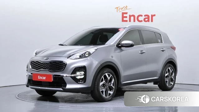 Kia Sportage The Bold 2021 Серый из Кореи