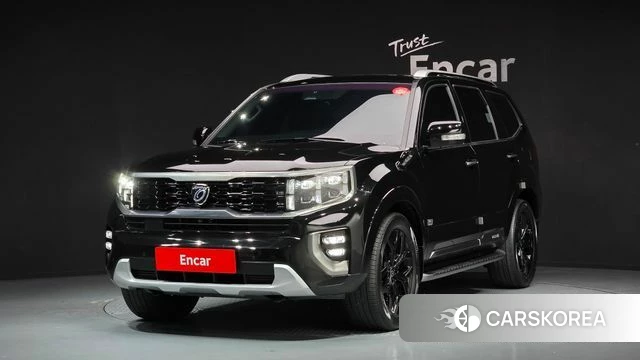 Kia Mohave Master 2021 Черный из Кореи