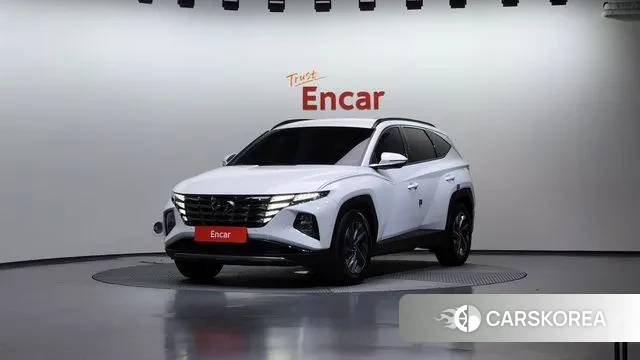 Hyundai Tucson Hybrid (NX4) 2023 Белый из Кореи