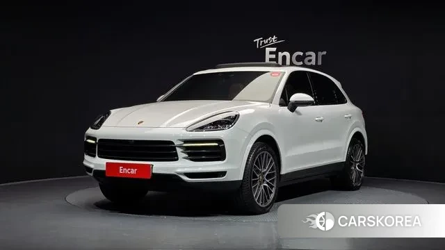 Porsche Cayenne (PO536) 2020 Белый из Кореи