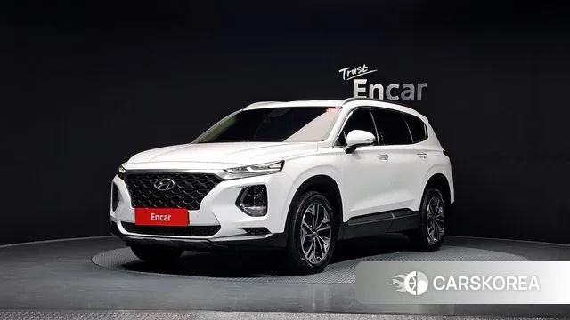 Hyundai Santa Fe TM 2019 Белый из Кореи