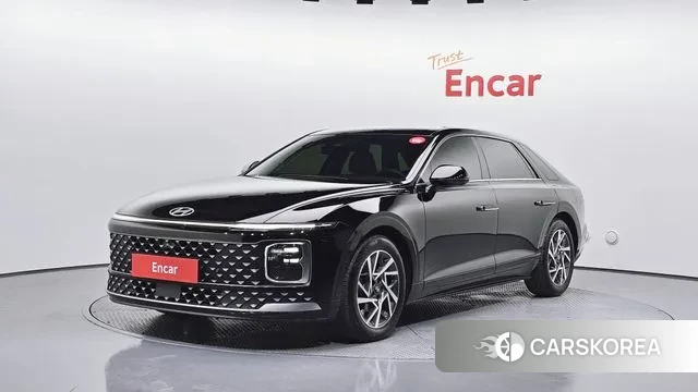 Hyundai Grandeur Hybrid (GN7) 2023 Черный из Кореи