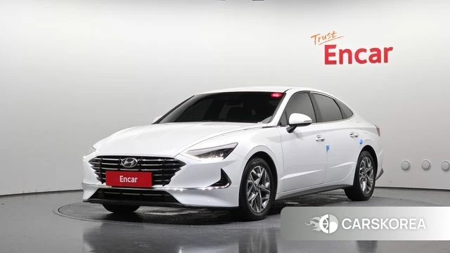 Hyundai Sonata (DN8) 2019 Белый из Кореи
