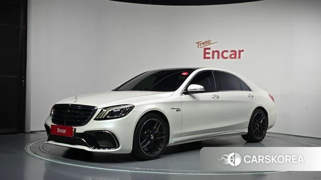 Mercedes-Benz S-Class W222 2020 Белый из Кореи