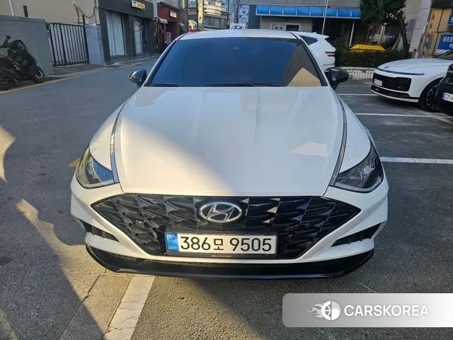 Hyundai Sonata (DN8) 2021 Белый из Кореи