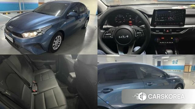 Kia The New K3 2nd generation 2024 Синий из Кореи