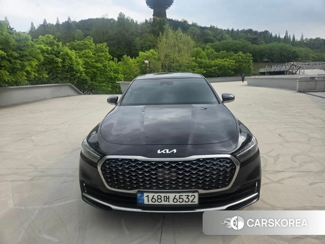 Kia The New K9 2nd generation 2023 Черный из Кореи