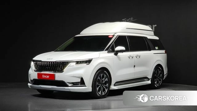 Kia Carnival 4th generation 2022 Белый из Кореи