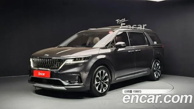 Kia Carnival 4th generation 2021 Серый из Кореи