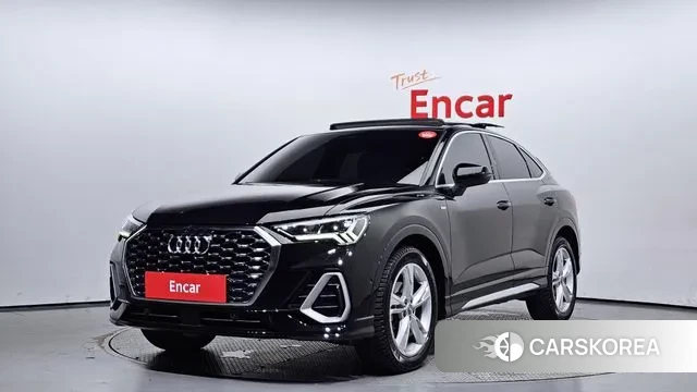 Audi Q3 (F3) 2020 Черный из Кореи