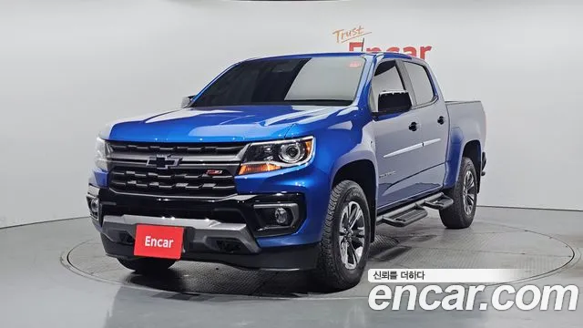 Chevrolet (GM Daewoo) Real New Colorado 2022 Синий из Кореи