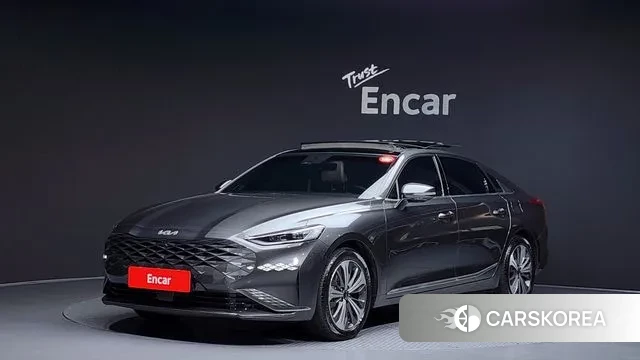 Kia K8 Hybrid 2022 Серый из Кореи