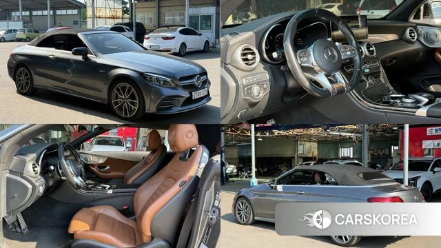 Mercedes-Benz C-Class W205 2019 Серый из Кореи