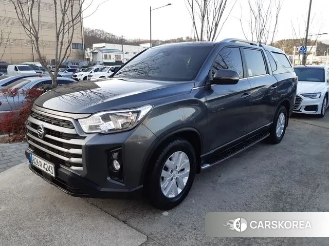 Ssangyong The New Rexton Sport 2022 Серый из Кореи