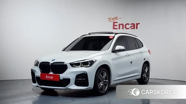 BMW X1 (F48) 2021 Белый из Кореи