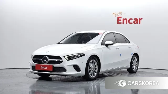 Mercedes-Benz A-Class W177 2020 Белый из Кореи