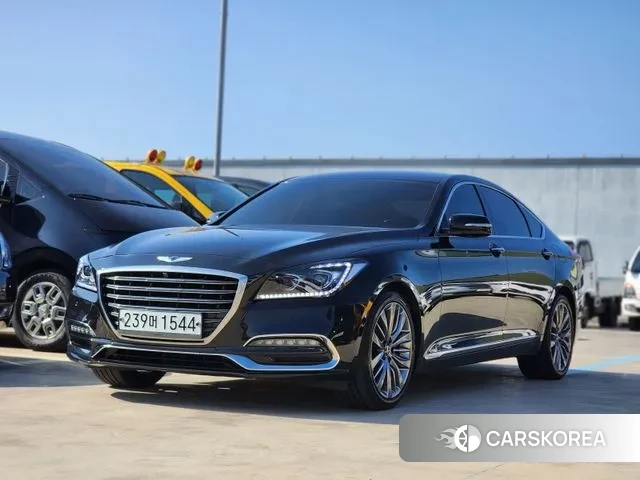 Genesis G80 2018 Черный из Кореи