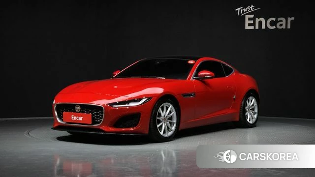 Jaguar F-TYPE 2021 Красный из Кореи