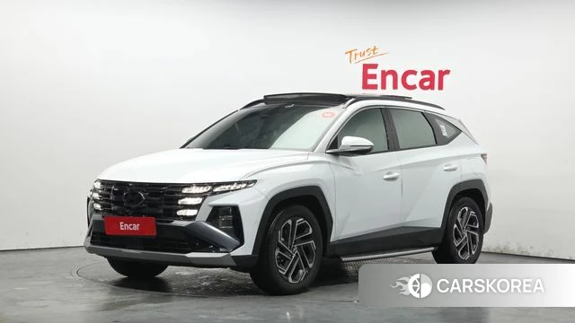 Hyundai The New Tucson Hybrid (NX4) 2025 Белый из Кореи