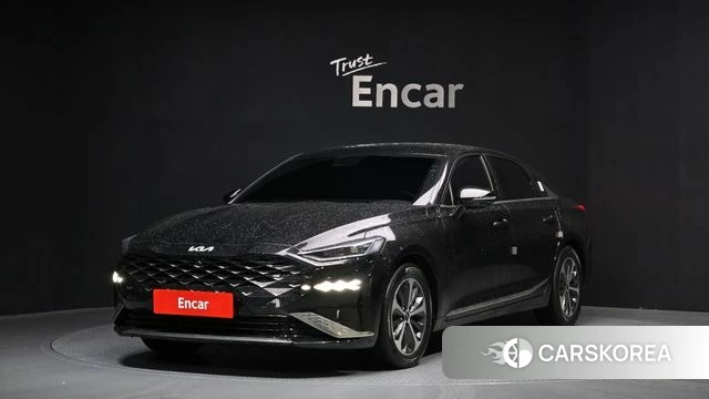 Kia K8 Hybrid 2022 Черный из Кореи