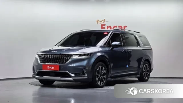 Kia Carnival 4th generation 2021 Синий нефрит из Кореи