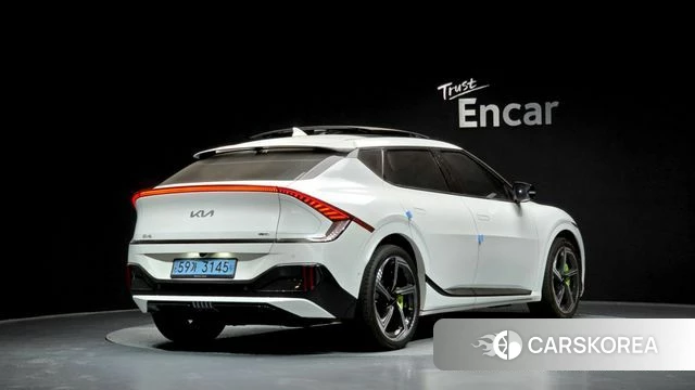 Kia EV6 2023 Белый из Кореи