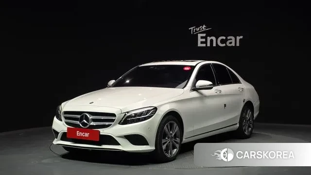 Mercedes-Benz C-Class W205 2020 Белый из Кореи