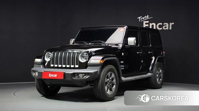 Jeep Wrangler (JL) 2021 Черный из Кореи